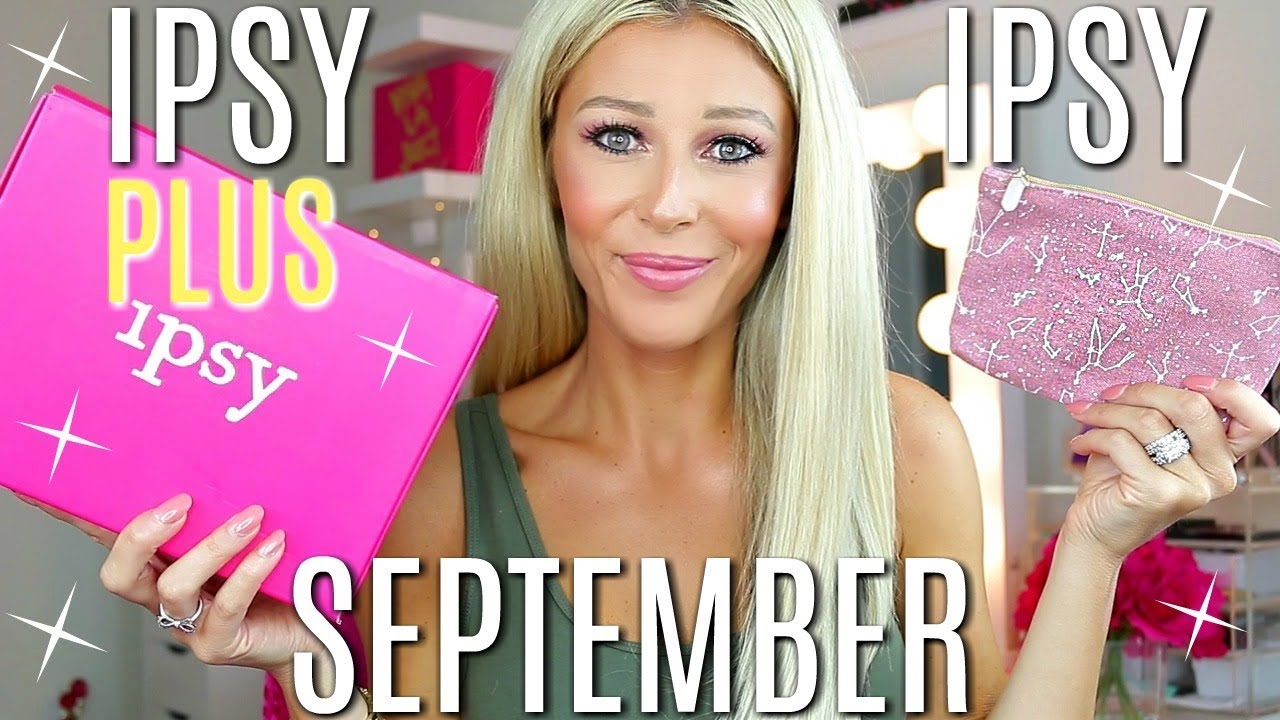 SEPTEMBER IPSY GLAM BAG + GLAM BAG PLUS 2019💕