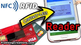 Steal RFID Credit Debit ATM Card Data with RFID/NFC App.  Travel Safety Tip!