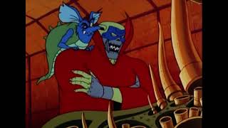 Prime Evil gets angry at Apparitia and Airhead