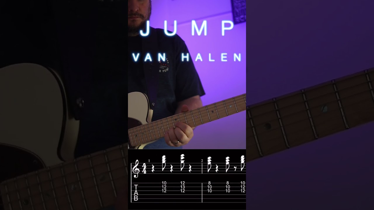 Van Halen 🤘 Learn how to play "Jump"