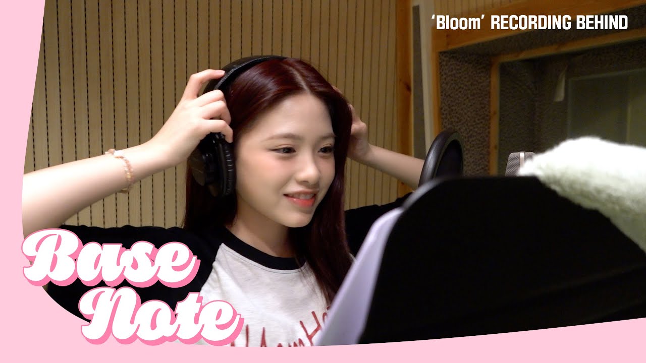 [BASE NOTES] RESCENE (리센느) 'Bloom' Recording Behind