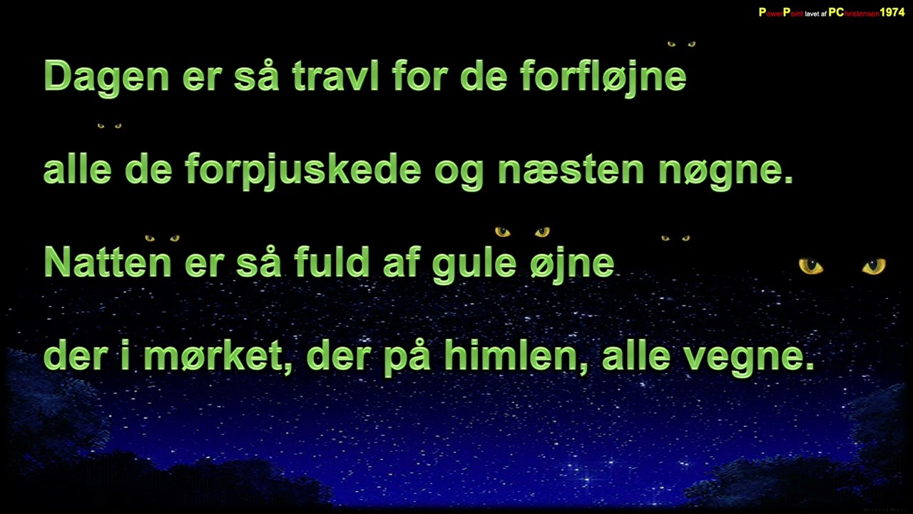 Anemonesangen - karaoke