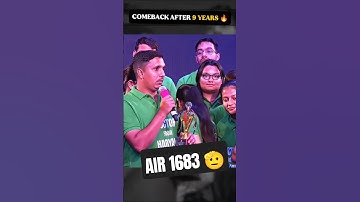 AIR 1683 || Comeback After 9 Years 🫡 in NEET 2025