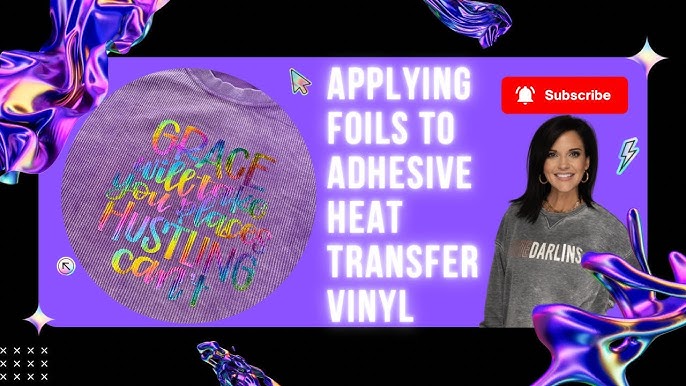 How to cut, weed, and apply Siser Easy Puff Heat Transfer Vinyl