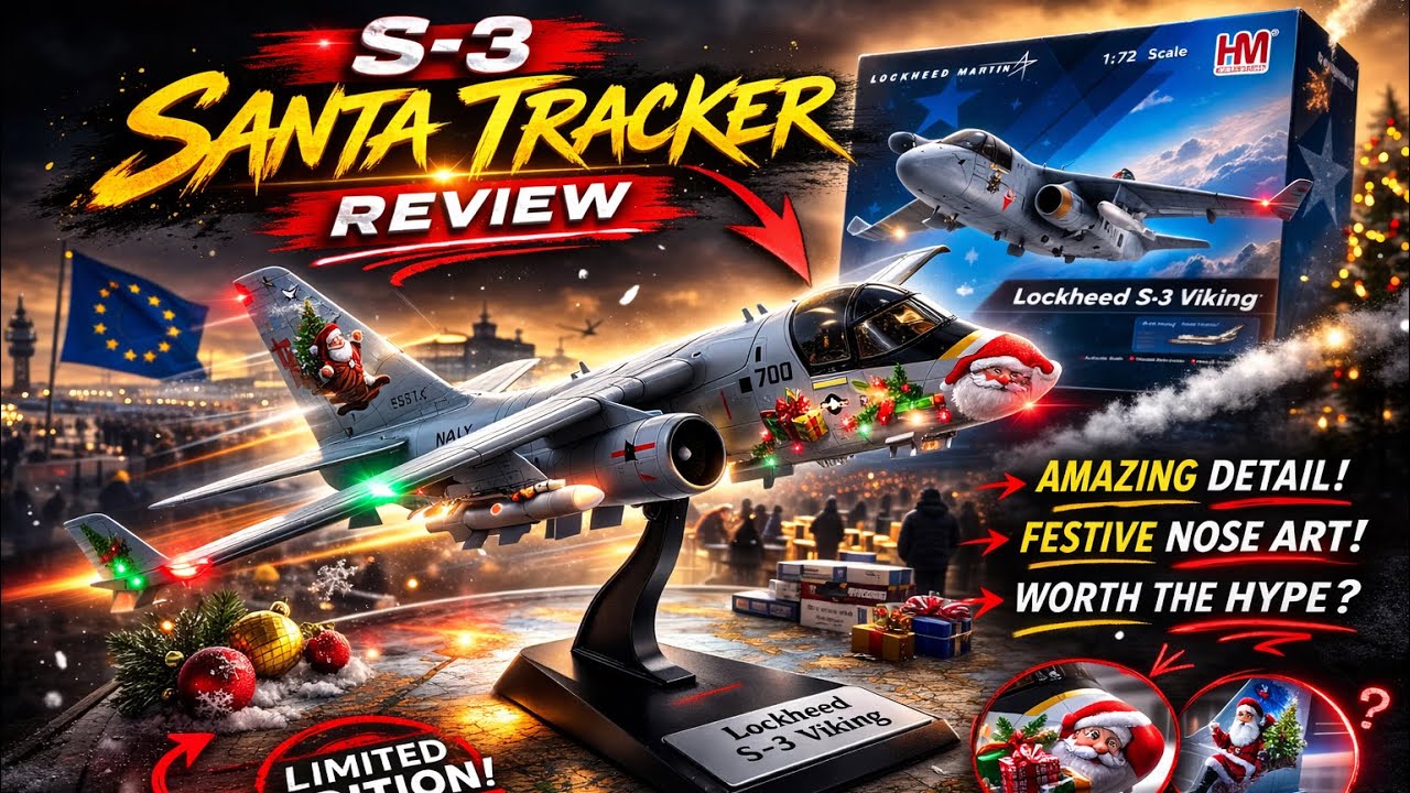 Hobby Master Lockheed S-3B Viking Santa Tracker 1:72 | HA4904