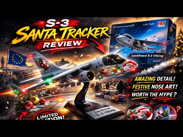 Hobby Master Lockheed S-3B Viking Santa Tracker 1:72 | HA4904