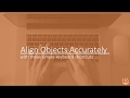 Align objects accurately in powerpoint