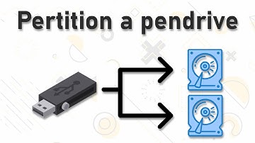 How to partition a pendrive || use windows 10