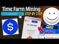 Time farm project Full details|Time frame listening|Time fram complete task 🔥#time #timefarmairdrop