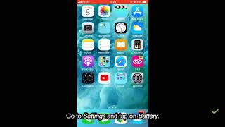 How to enable low power mode on iPhone screenshot 5
