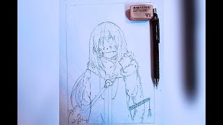 𝘏𝘰𝘸 𝘛𝘰 𝘋𝘳𝘢𝘸 𝘙𝘪𝘮𝘶𝘳𝘶 𝘛𝘦𝘮𝘱𝘦𝘴𝘵 𝘗𝘦𝘯𝘤𝘪𝘭 𝘋𝘳𝘢𝘸𝘪𝘯𝘨