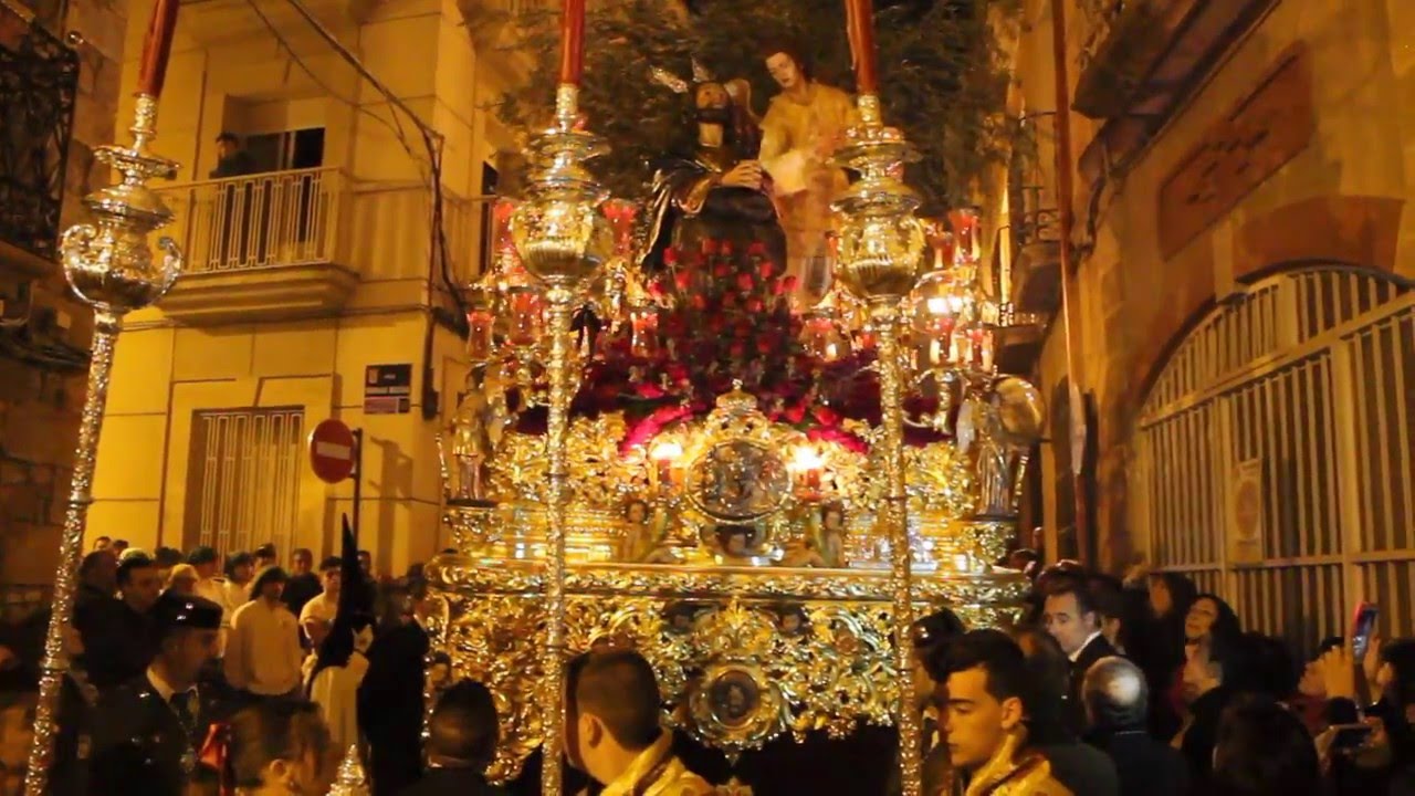 Oración en el Huerto en calle Rosario | Semana Santa Linares 2016 @AngelRescatero