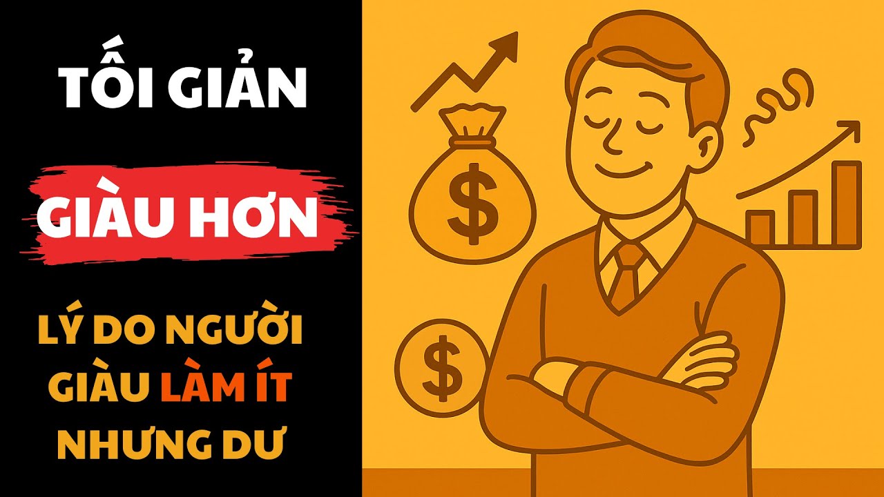 Tối Giản Tài Chính – Tối Ưu Cuộc Đời: Lý Do Người Giàu Làm Ít Nhưng Sống Dư | Đạo Lập Nghiệp