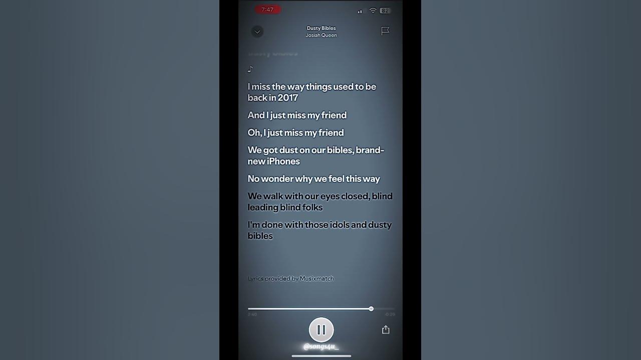 ~ dusty bibles ~ • josiah queen • #shorts #lyrics #jesuslovesyou #amen #lipsyncs #audio #songs4u_