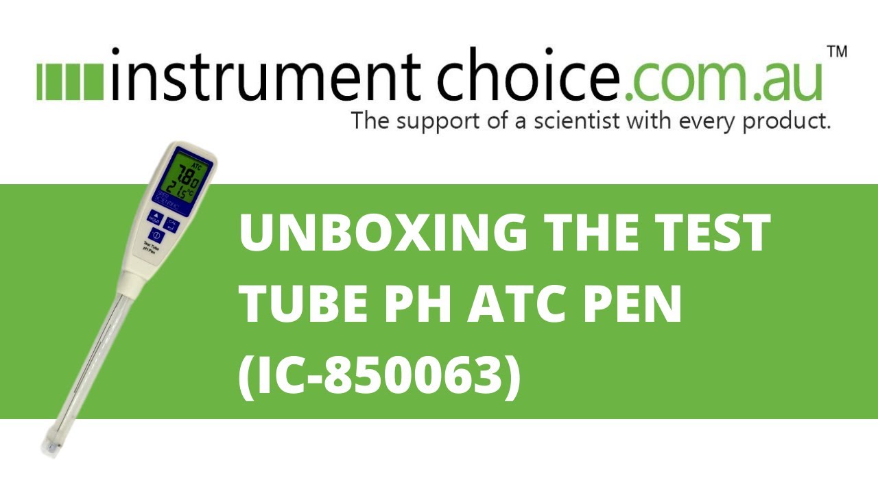 Unboxing the Test Tube pH ATC Pen (IC850063) YouTube