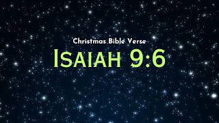 Singing the Scriptures | Isaiah 9:6 | Christmas Bible Verse Song | VPP