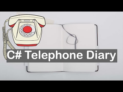 C# - How to Create Phone Book