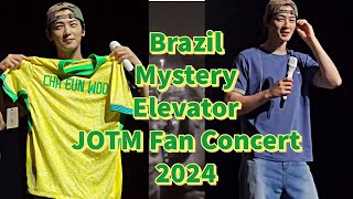 Cha EunWoo Brazil Mystery Elevator JOTM Fan Concert: What a BLAST!