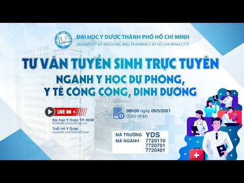 Video Tư vấn tuyển sinh trực tuyến ngành Y học dự phòng, Y... - YouTube