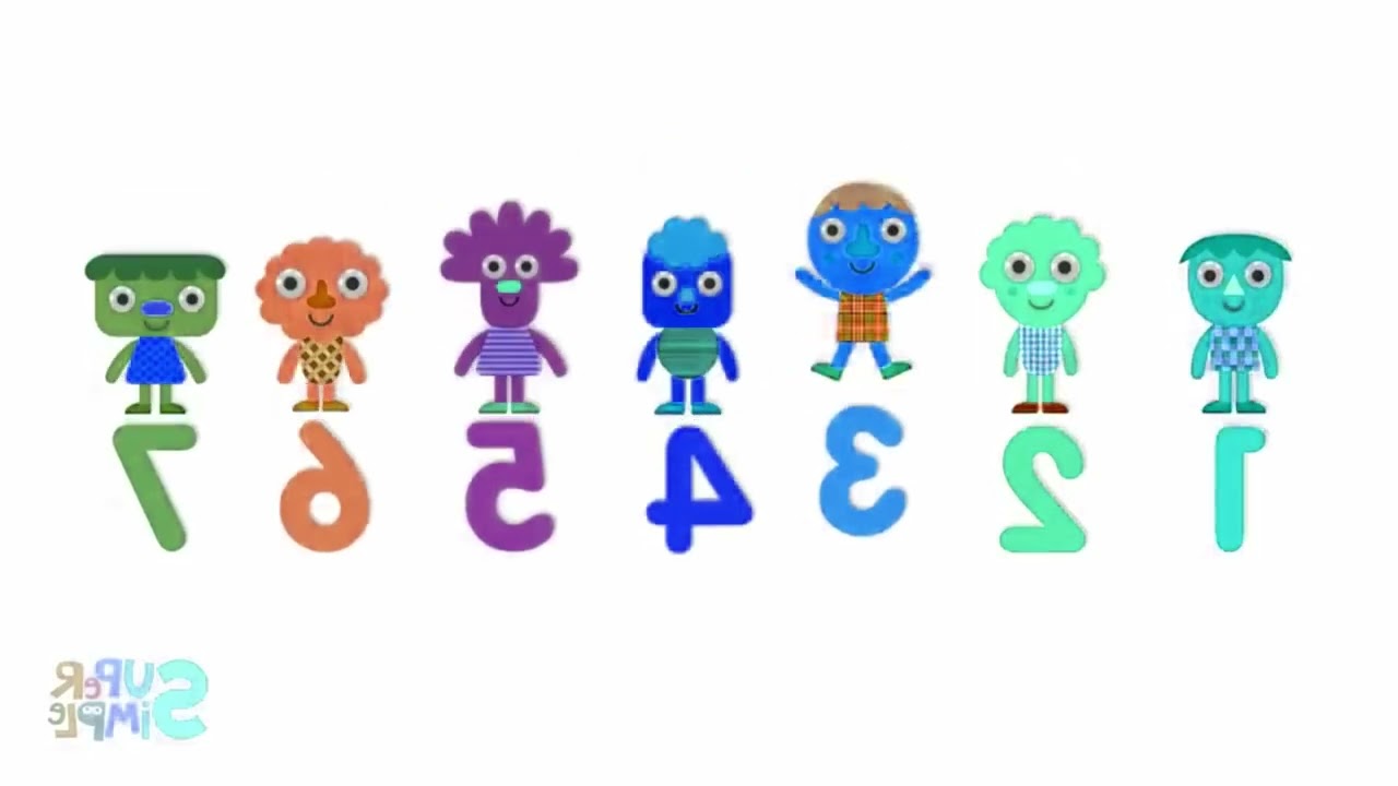 Count the Number(1 to 7) Noodles and Pals Song Effects Sponsored By Klasky Csupo 2001