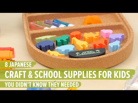 8 Japanese Craft & School Supplies for Kids You Didn't Know They