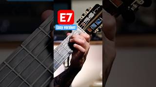 How to Play E7 with Just One Finger Lifted 🎸 #guitarchords #guitar #learnguitar