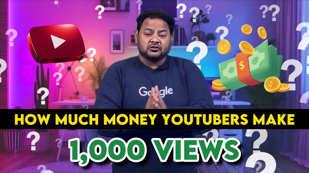 How Much Money YouTubers Make Per 1,000 Views (With Proof) - YouTube