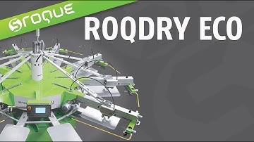 sRoque Automatic Screen Printing Eco 9000 Automatic Quartz Flash Dryer