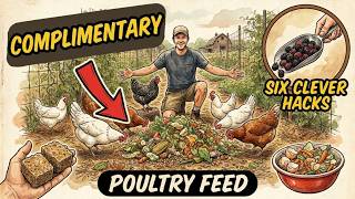 How to Feed Chickens for FREE (6 Proven Ways to Cut Feed Costs!) How I Feed Six Chickens For Free