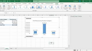 2D Clustered Column Excel