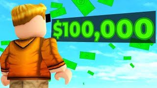 I won $100,000 Robux by accident..