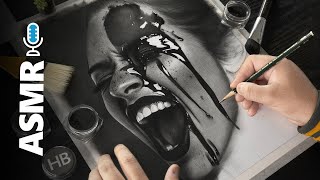 Hyper Realistic Portrait Drawing | Satisfying Time-lapse by Art By Ali Haider 18,994 views 3 months ago 1 minute, 14 seconds