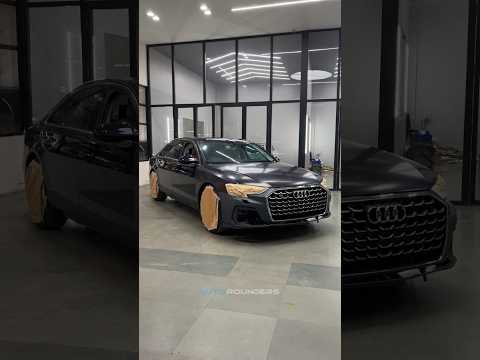 Looks factory already, right?That’s the Audi A8 facelift kit fully fitted.