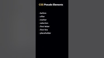 CSS Pseudo Elements: A Visual Guide #css #learnhtml5andcss3 #webdesign #webdevelopment #programming