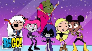 MASH-UP: Starfire and Ravens Girls Night  | Teen Titans GO! | Cartoon Network