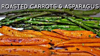 Roasted Asparagus and carrot