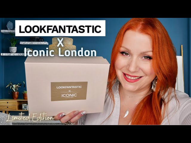 UNBOXING LOOKFANTASTIC X ICONIC LONDON MAKEUP LIMITED EDITION BEAUTY BOX 