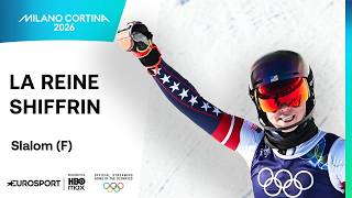 Jo 2026 - Sacrée Au Slalom, Shiffrin Retrouve Le Sourire, Le Podium Chamboulé
