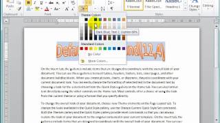 WordArt in Microsoft Word 2010