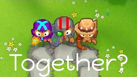 How far can 1 of each Tier 3 Boomerang Monkeys survive together?