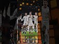 Celebración del Real Madrid gran victoria