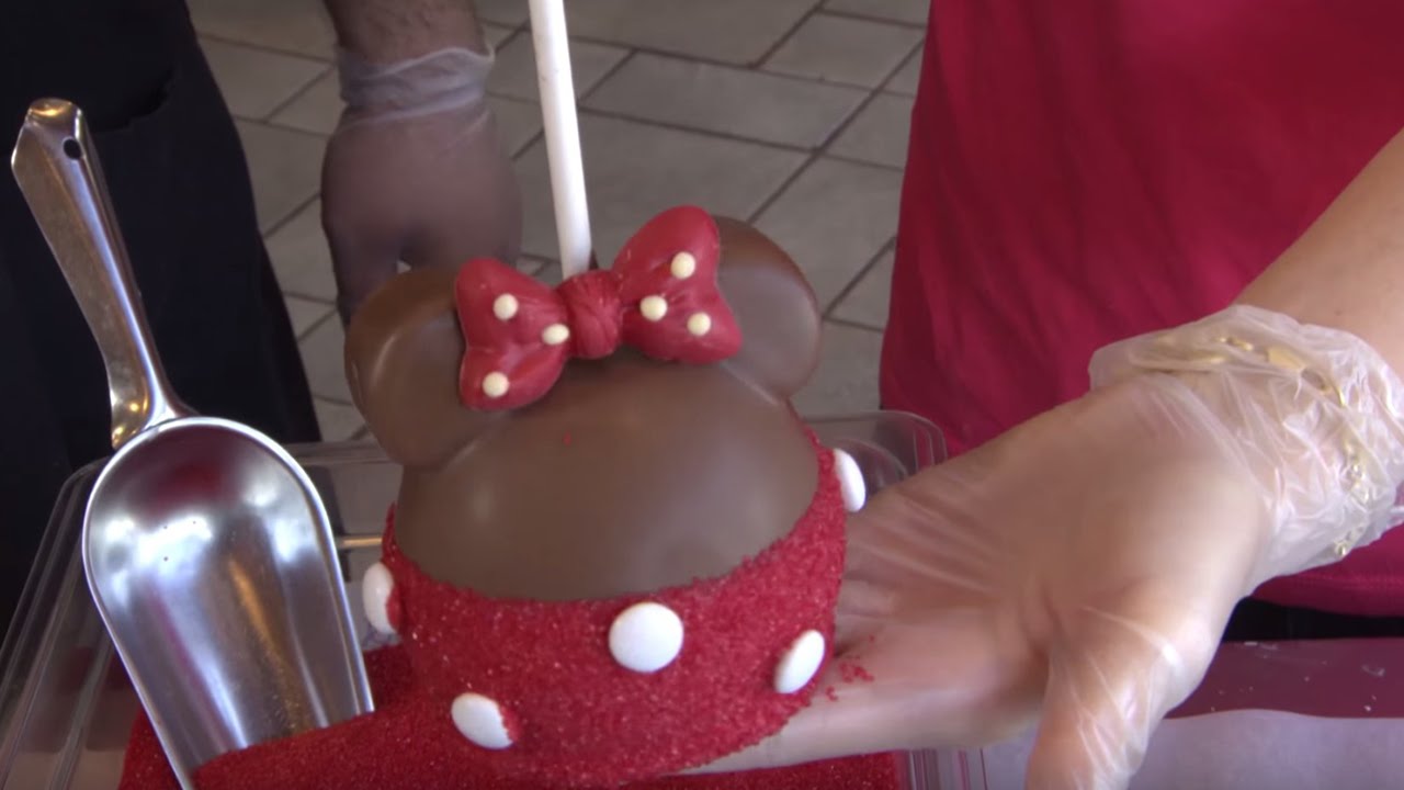 DIY - Ai que lindo! Maçãs decoradas da Disney, enfim a Walt Disney World ensina como fazer!