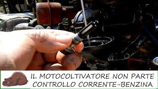 Il motocoltivatore o la motozappa non parte o si spegne.  Lombardini Intermotor IM350!