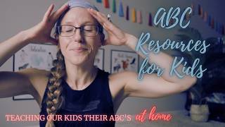 How to teach your kids their ABC's // Alphabet Resources // ABC Resources // Preschool Curriculum