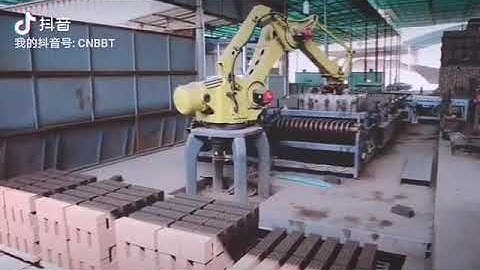 full automatic robot brick stacking/setting machine