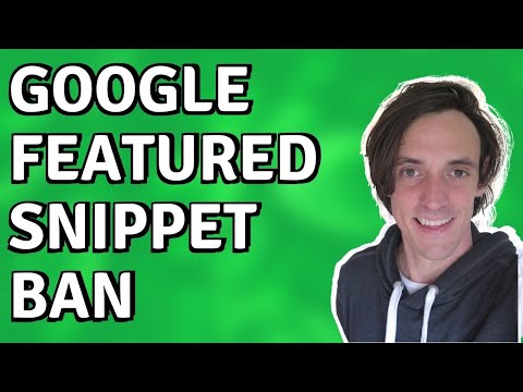 Sitewide Google Snippet Ban Update - Why Isn't Anyone Talking About This?