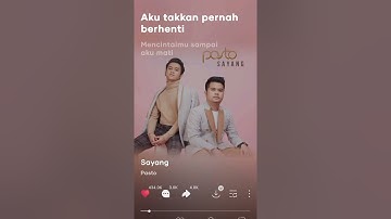 Pasto - Sayang (Official musik video) soundtrack dari jendela SMP