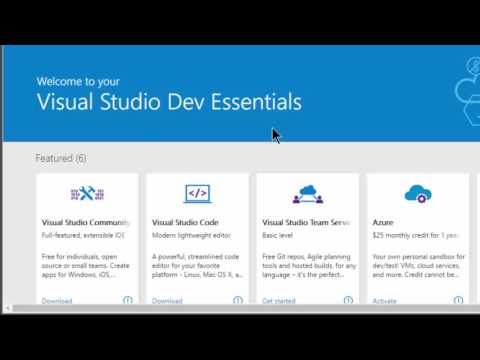 Microsofts Dev Essentials