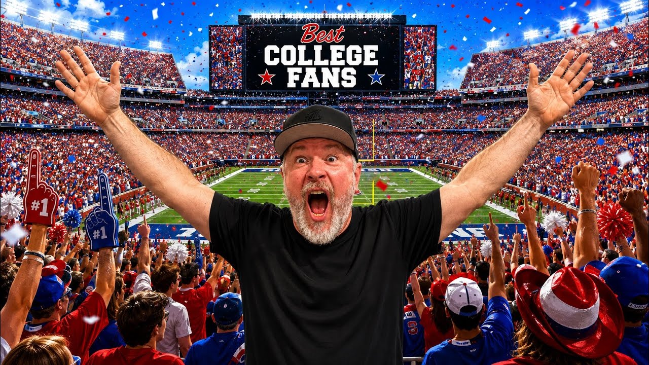 Top 5 College Football Fanbases!!