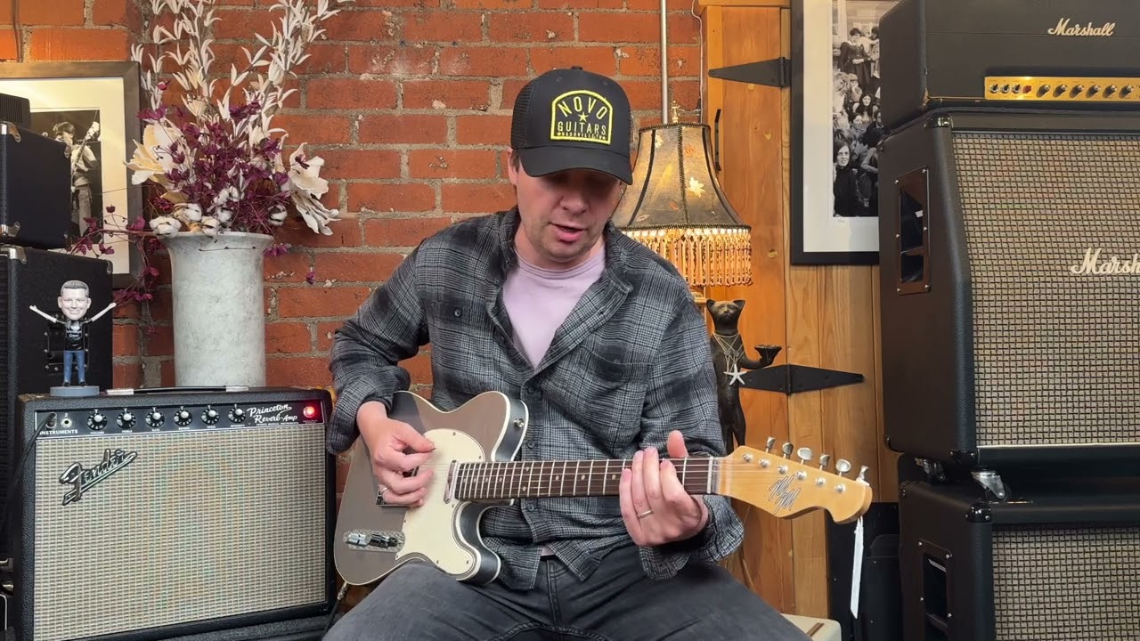 Mario Martin T Double Bound in Charcoal Frost with Fralin Pickups!